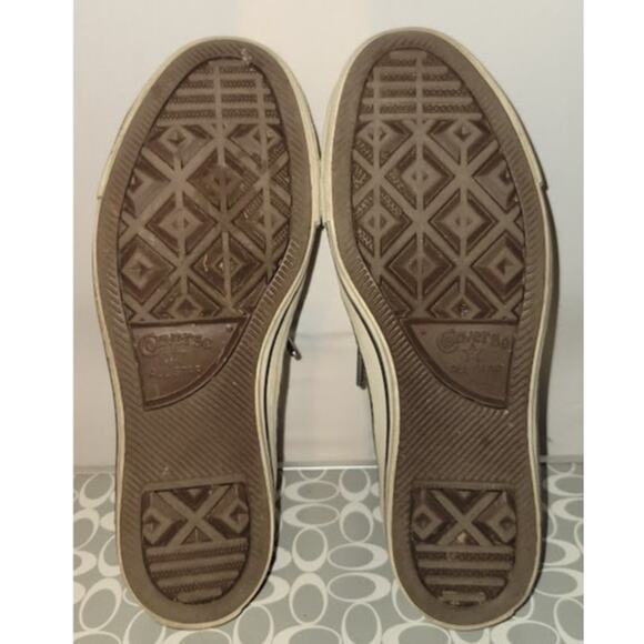 Womens‎ Converse Khaki Eyelet Stretch Laceup size 8 - Picture 5 of 6